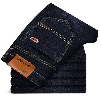 Men's Premium Stretch Straight-Leg Jeans