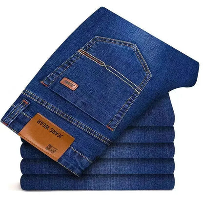 Men's Premium Stretch Straight-Leg Jeans